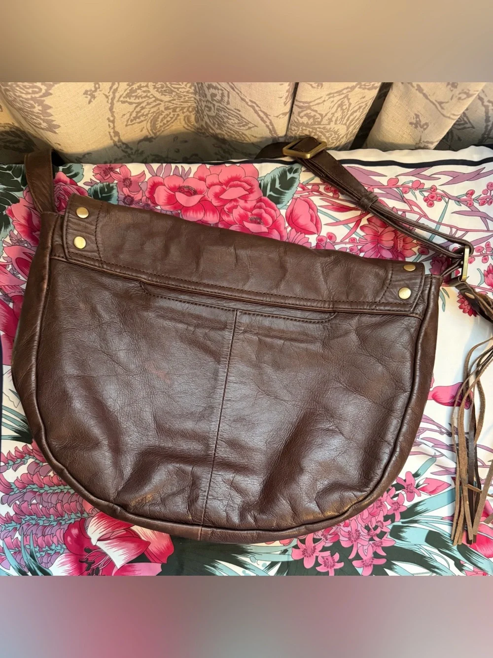 HOBO Maverick Studded Saddle Bag